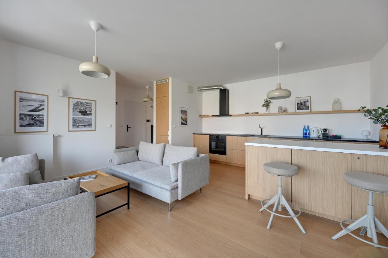 Tarasy Baltyku Seaside, Sauna, Gym & Free Parking By Downtown Apartments Danzig Exterior foto