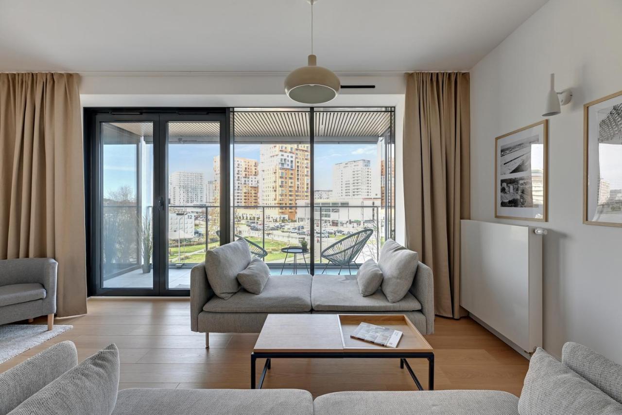 Tarasy Baltyku Seaside, Sauna, Gym & Free Parking By Downtown Apartments Danzig Exterior foto