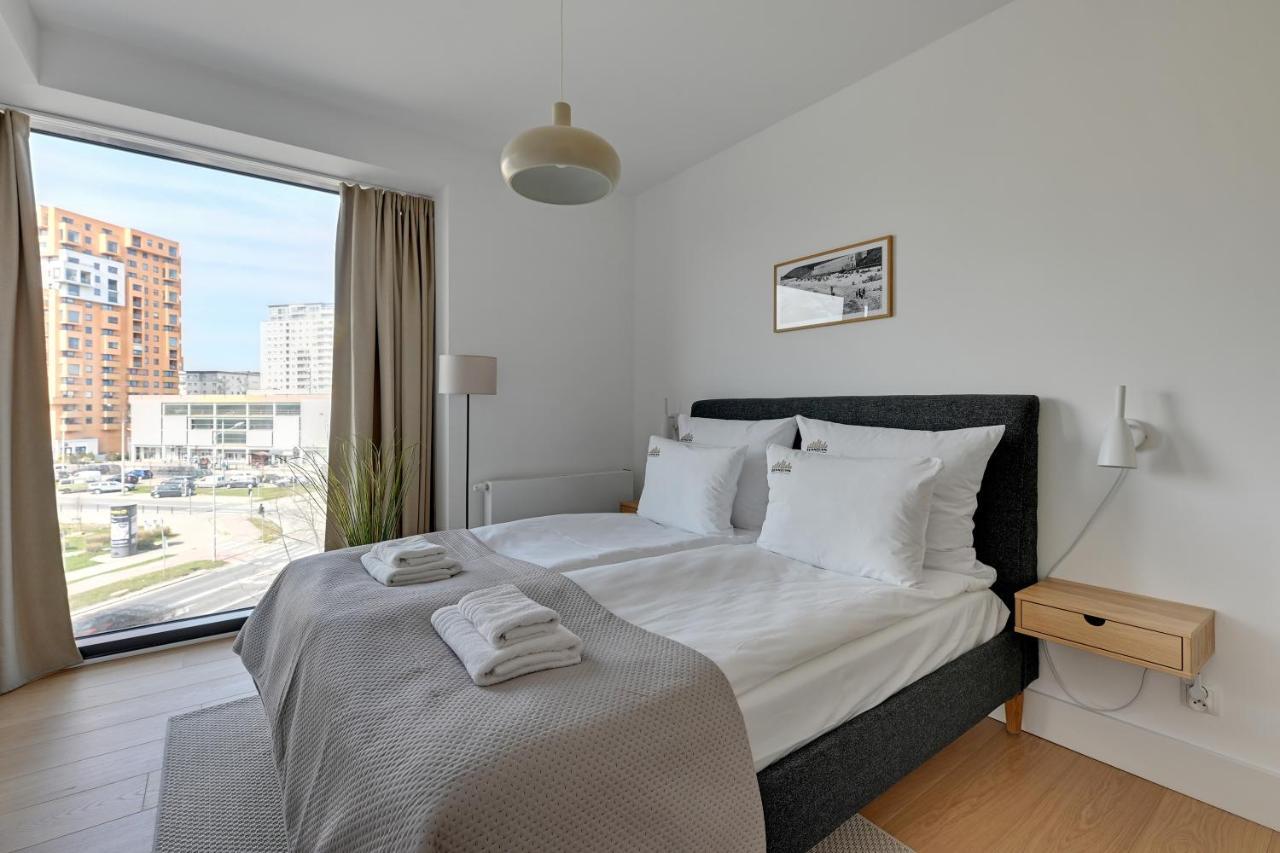Tarasy Baltyku Seaside, Sauna, Gym & Free Parking By Downtown Apartments Danzig Exterior foto