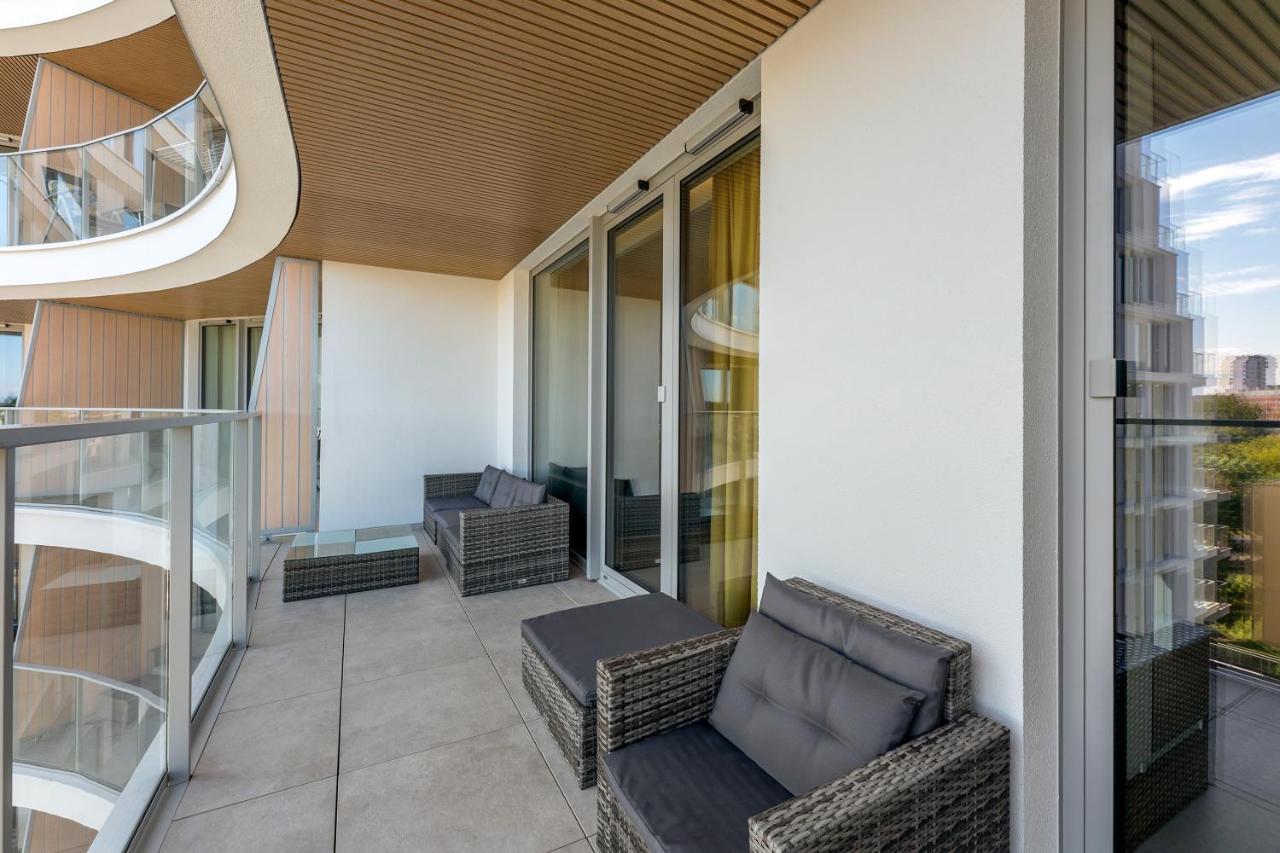 Tarasy Baltyku Seaside, Sauna, Gym & Free Parking By Downtown Apartments Danzig Exterior foto