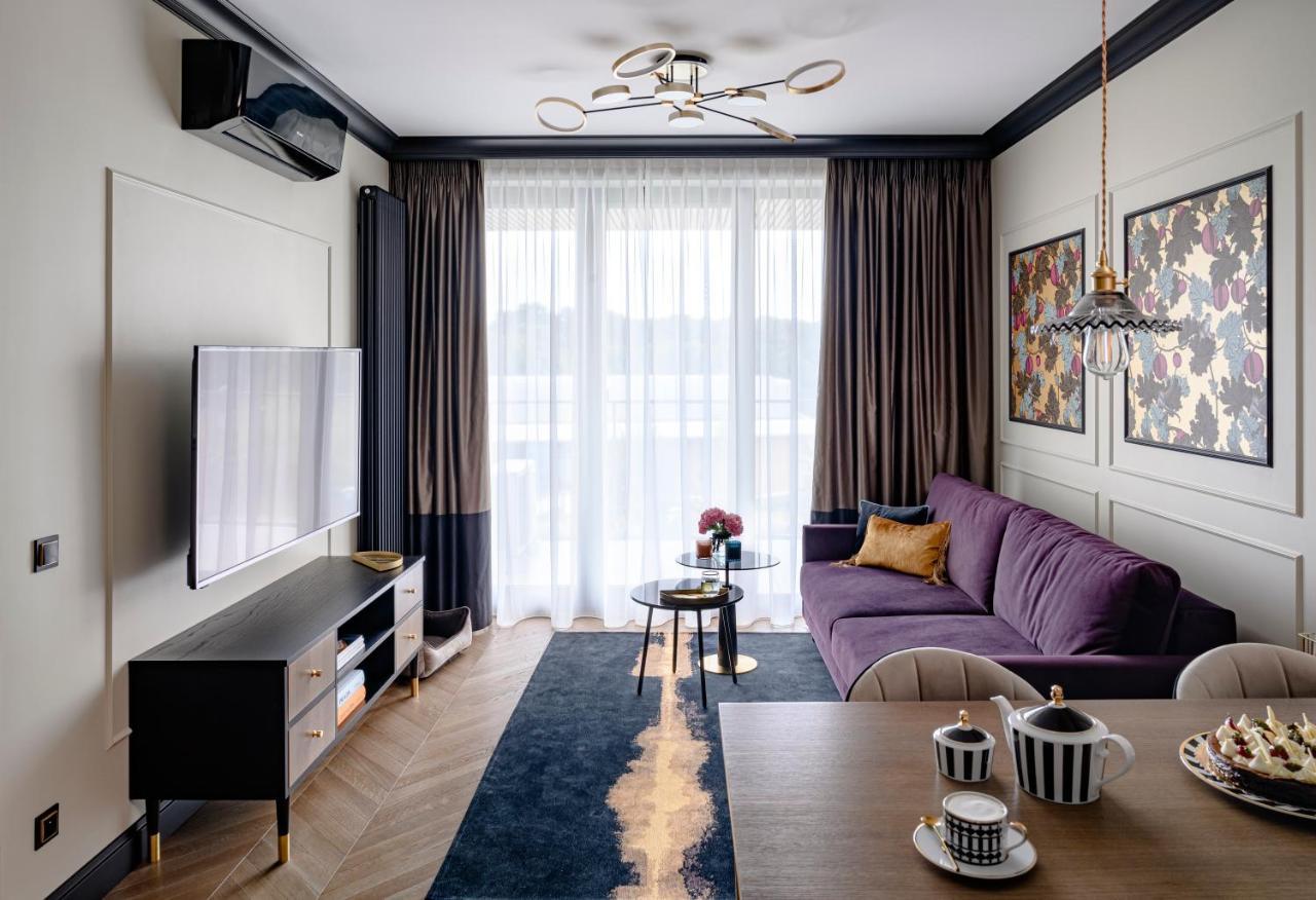 Tarasy Baltyku Seaside, Sauna, Gym & Free Parking By Downtown Apartments Danzig Exterior foto