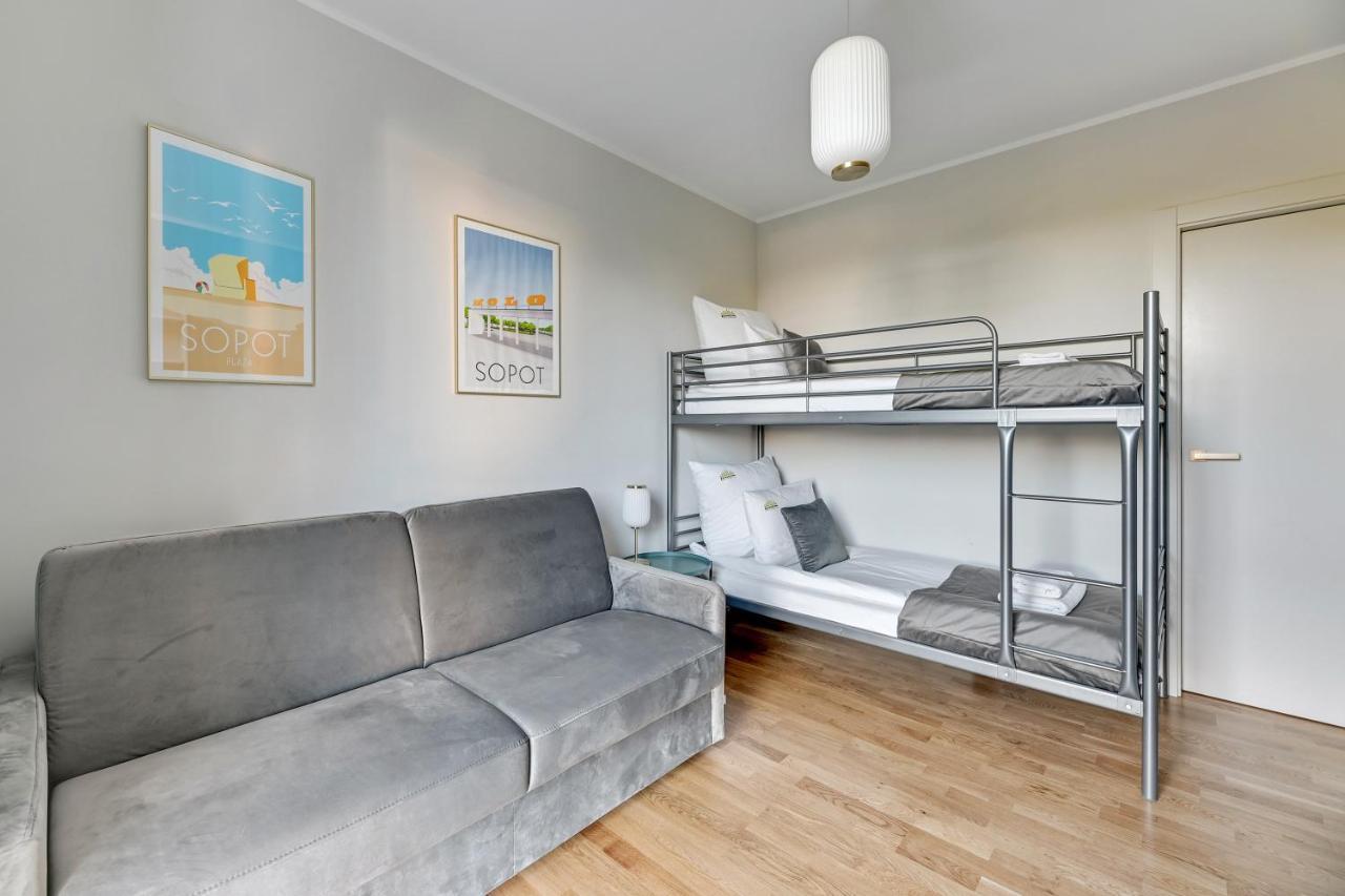 Tarasy Baltyku Seaside, Sauna, Gym & Free Parking By Downtown Apartments Danzig Exterior foto